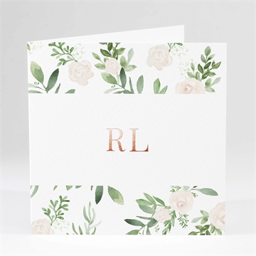 Hochzeitseinladung frühlingsrosen