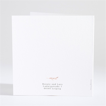 Hochzeitseinladung frühlingsrosen - Vue 4