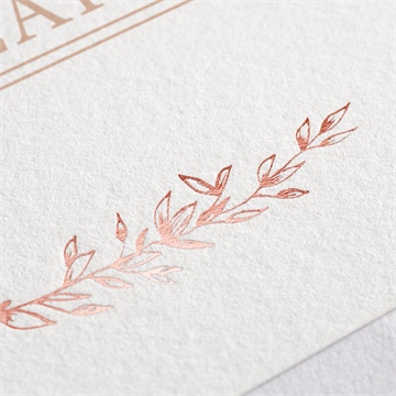 Save the Date Karte frühlingsrosen - Vue 2