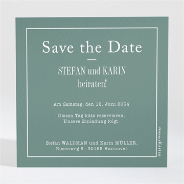 Save the Date Karte ref. N3001585