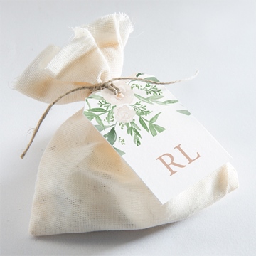 Geschenkanhänger Hochzeit frühlingsrosen - Vue 2