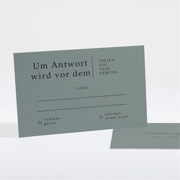 Antwortkarte Hochzeit ref. N16176