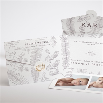 Geburtskarte Ref. N97118