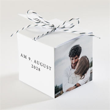 Geschenkbox Hochzeit fotoautomat schlicht - Vue 2