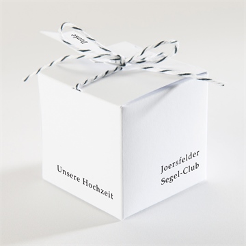 Geschenkbox Hochzeit moderne grafik - Vue 2