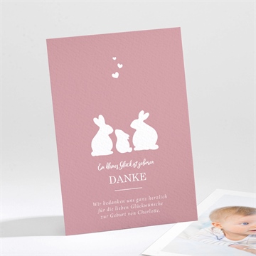 Dankeskarte Geburt ref. N211263