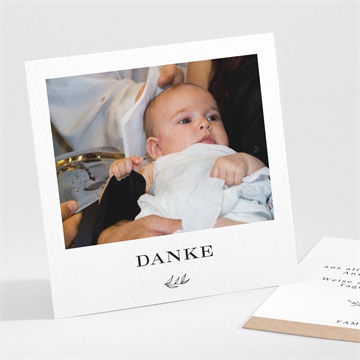 Dankeskarte Taufe ref. N301194