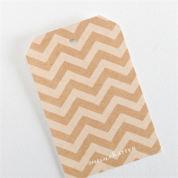 Geschenkanhänger Taufe rosa girlande - Vue 3