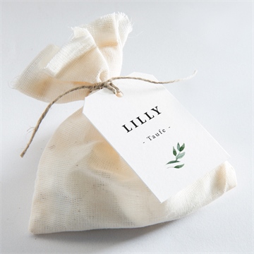 Geschenkanhänger Taufe naturbezogen - Vue 2