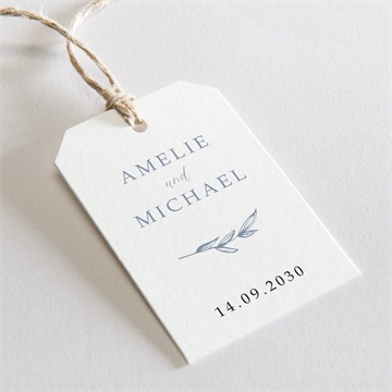 Geschenkanhänger Hochzeit blumengesteck