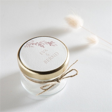 Aufkleber Hochzeit goldene weide - Vue 2