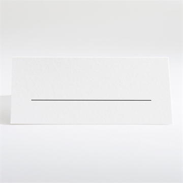 Tischkarte Hochzeit pures design - Vue 2