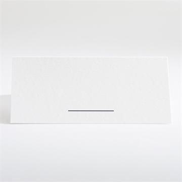 Tischkarte Hochzeit mineralblau - Vue 2