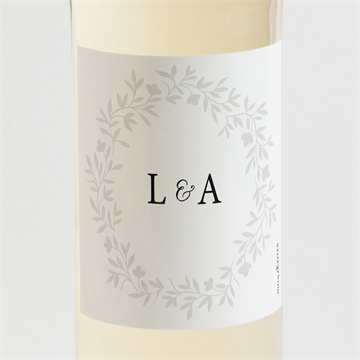 Flaschenetikett Hochzeit ref. N3001599