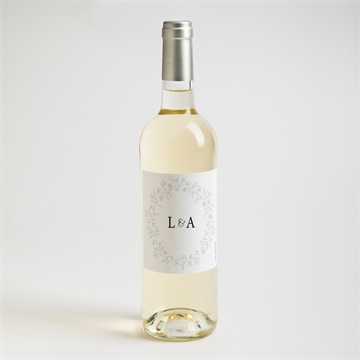 Flaschenetikett Hochzeit herrlich - Vue 2