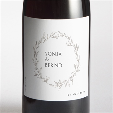 Flaschenetikett Hochzeit ref. N3001596