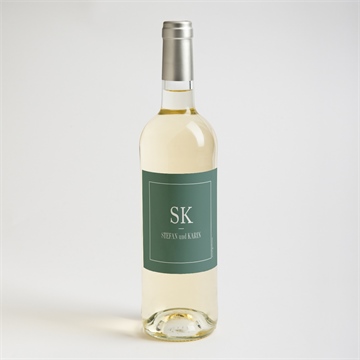 Flaschenetikett Hochzeit polaroid der liebe - Vue 2