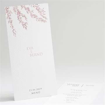 Menükarte Hochzeit ref. N221100