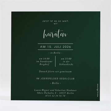 Hochzeitseinladung eukalyptus - Vue 2