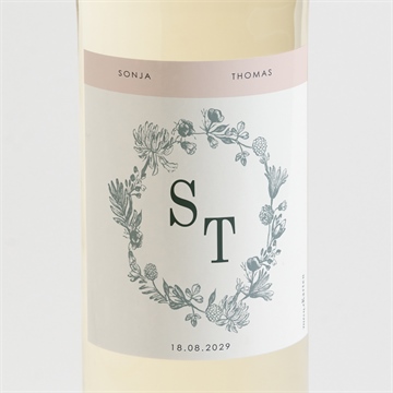 Flaschenetikett Hochzeit ref. N3001597