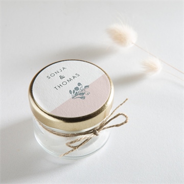 Aufkleber Hochzeit blumenkranz - Vue 2