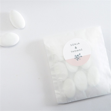 Aufkleber Hochzeit blumenkranz - Vue 4