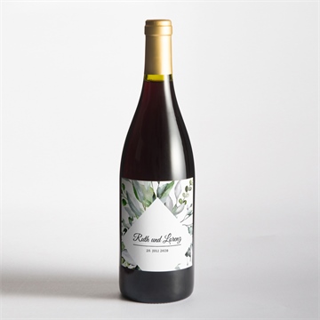 Flaschenetikett Hochzeit explosion - Vue 2