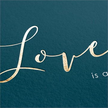 Hochzeitseinladung love is all - Vue 2