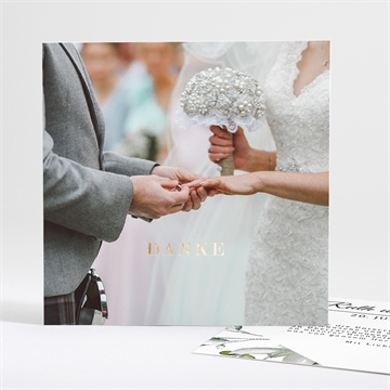 Dankeskarte Hochzeit ref. N35141