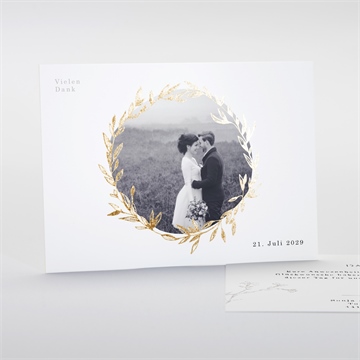 Dankeskarte Hochzeit ref. N18124