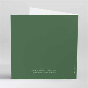 Hochzeitseinladung liebe in relief - Vue 4