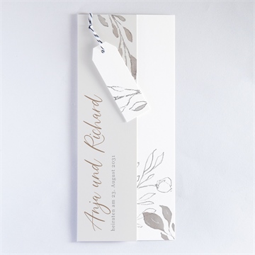 Hochzeitseinladung elegante skizze - Vue 3