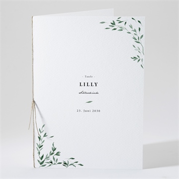 Kirchenheft Taufe naturbezogen