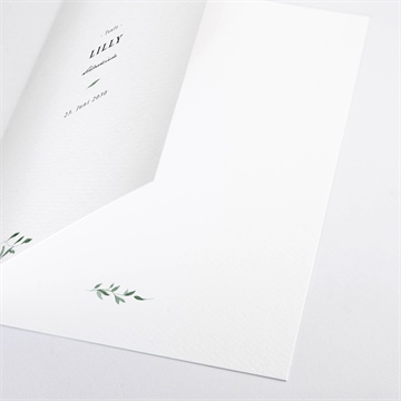 Kirchenheft Taufe naturbezogen - Vue 2