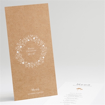 Menükarte Hochzeit ref. N221122