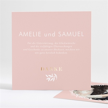 Dankeskarte Hochzeit ref. N35179