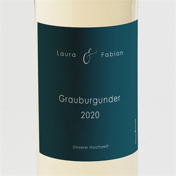 Flaschenetikett Hochzeit ref. N3001607