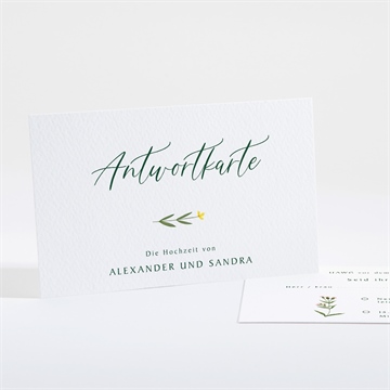 Antwortkarte Hochzeit ref. N161105