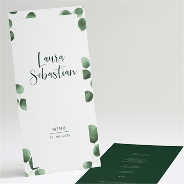 Menükarte Hochzeit ref. N221129