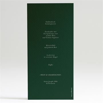 Menükarte Hochzeit eukalyptus - Vue 2