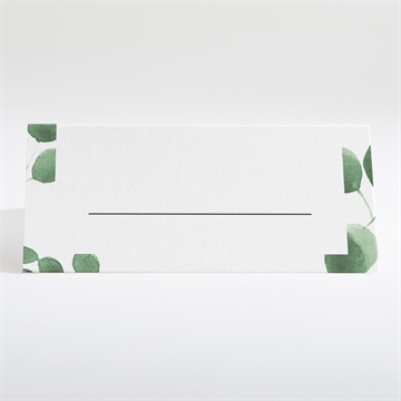 Tischkarte Hochzeit eukalyptus - Vue 2