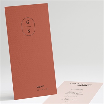 Menükarte Hochzeit ref. N221131