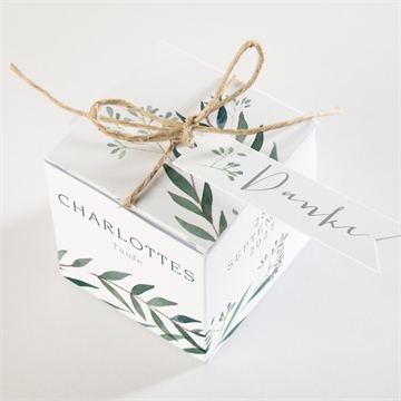 Geschenkbox Taufe pflanzenschmuck - Vue 3