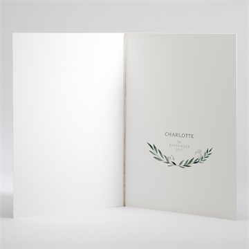 Kirchenheft Taufe pflanzenschmuck - Vue 3