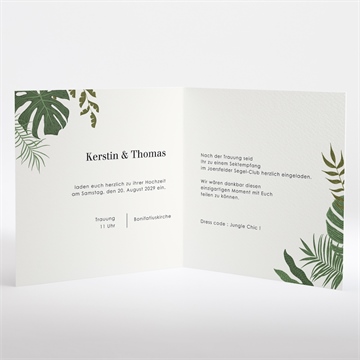 Hochzeitseinladung wilde natur - Vue 2