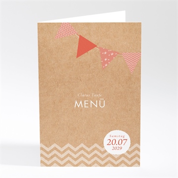 Menükarte Taufe ref. N401819