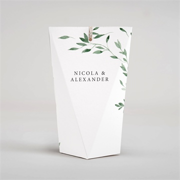 Geschenkbox Hochzeit unter dem olivenbaum schachtel - Vue 4