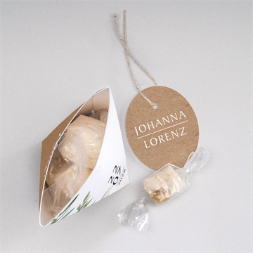 Geschenkbox Hochzeit blätterschmuck - schachtel - Vue 3