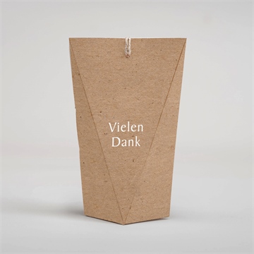 Geschenkbox Hochzeit blätterschmuck - schachtel - Vue 4