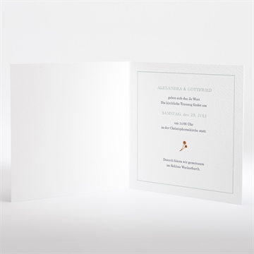 Hochzeitseinladung umschlungene eleganz - Vue 2